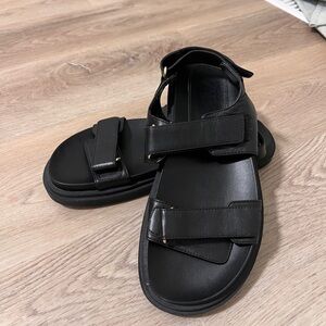 ZARA Black Sandals Size EUR 39